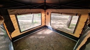 TENTE / ÇADIR - 40 mm Siyah iskelet