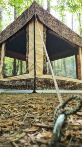 TENTE / ÇADIR - 40 mm Siyah iskelet