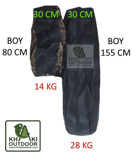 TENTE / ÇADIR - 40 mm Siyah iskelet