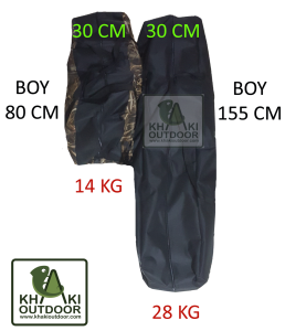 TENTE / ÇADIR - 40 mm Siyah iskelet
