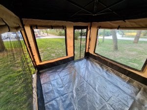 TENTE / ÇADIR - 40 mm iskelet (HAKİ - K.BEJ)