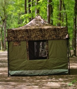 KAMP ÇADIRI  ( 40 mm siyah iskeletli )